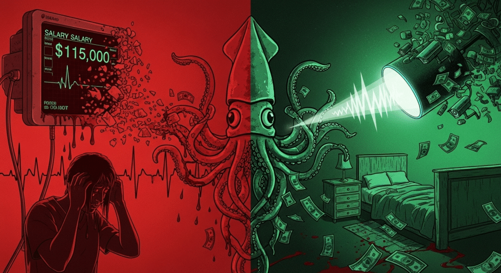 Echo tech corruption exposed: $115K medical salaries built on patient suffering vs Amazon Echo spying in your bedroom - the blood money system