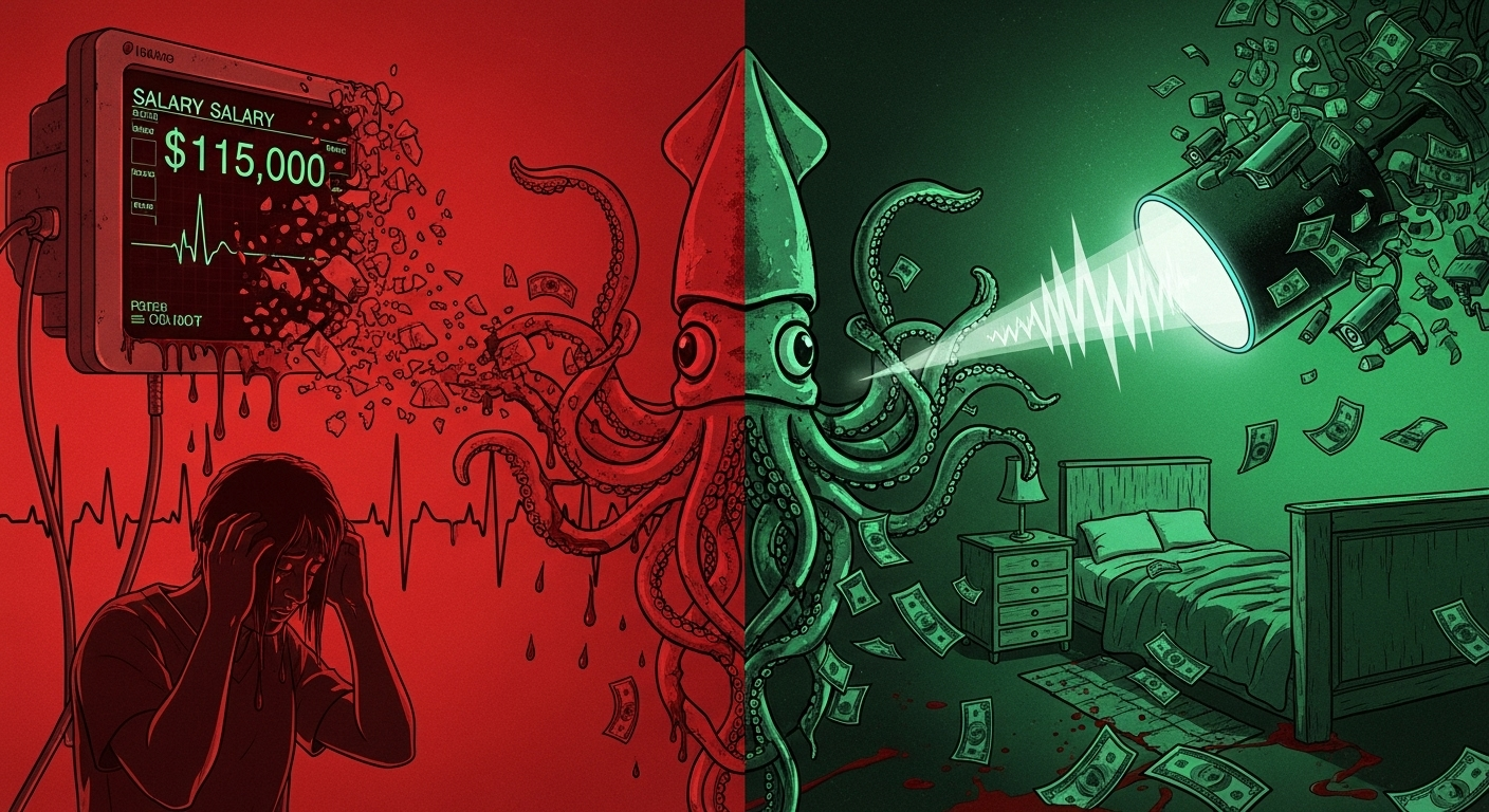 Echo tech corruption exposed: $115K medical salaries built on patient suffering vs Amazon Echo spying in your bedroom - the blood money system
